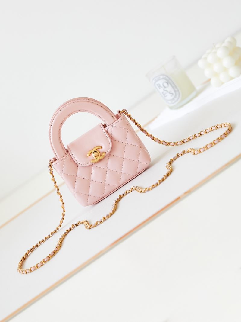 Ch**el top handle bags